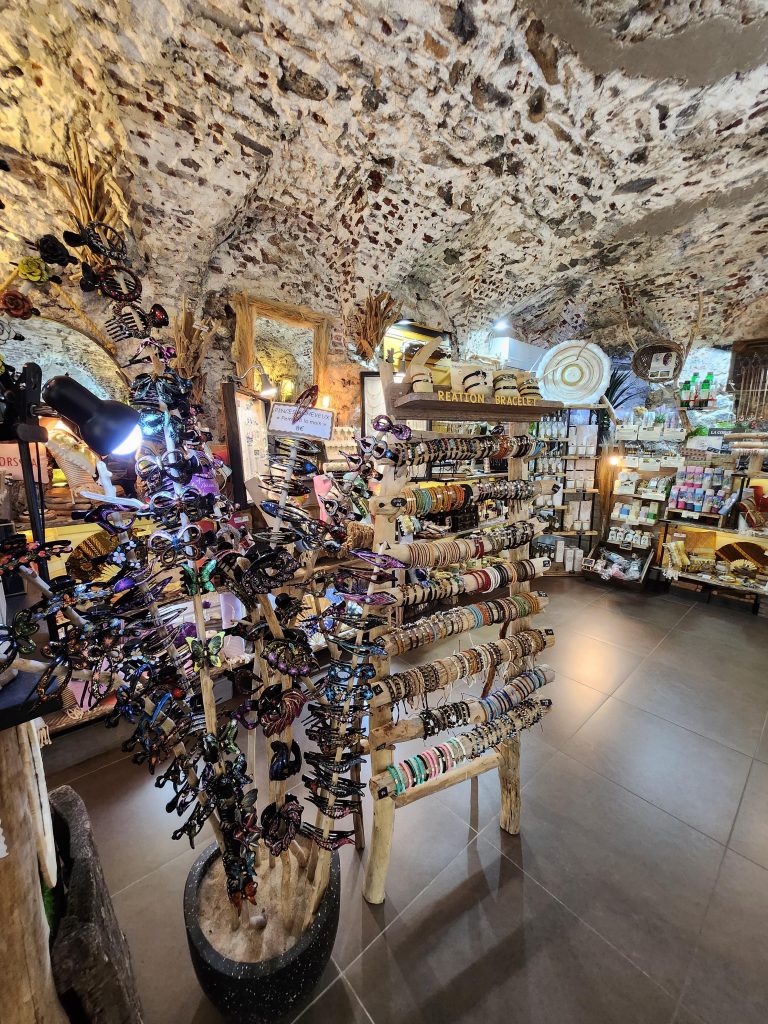 Entrée de la boutique