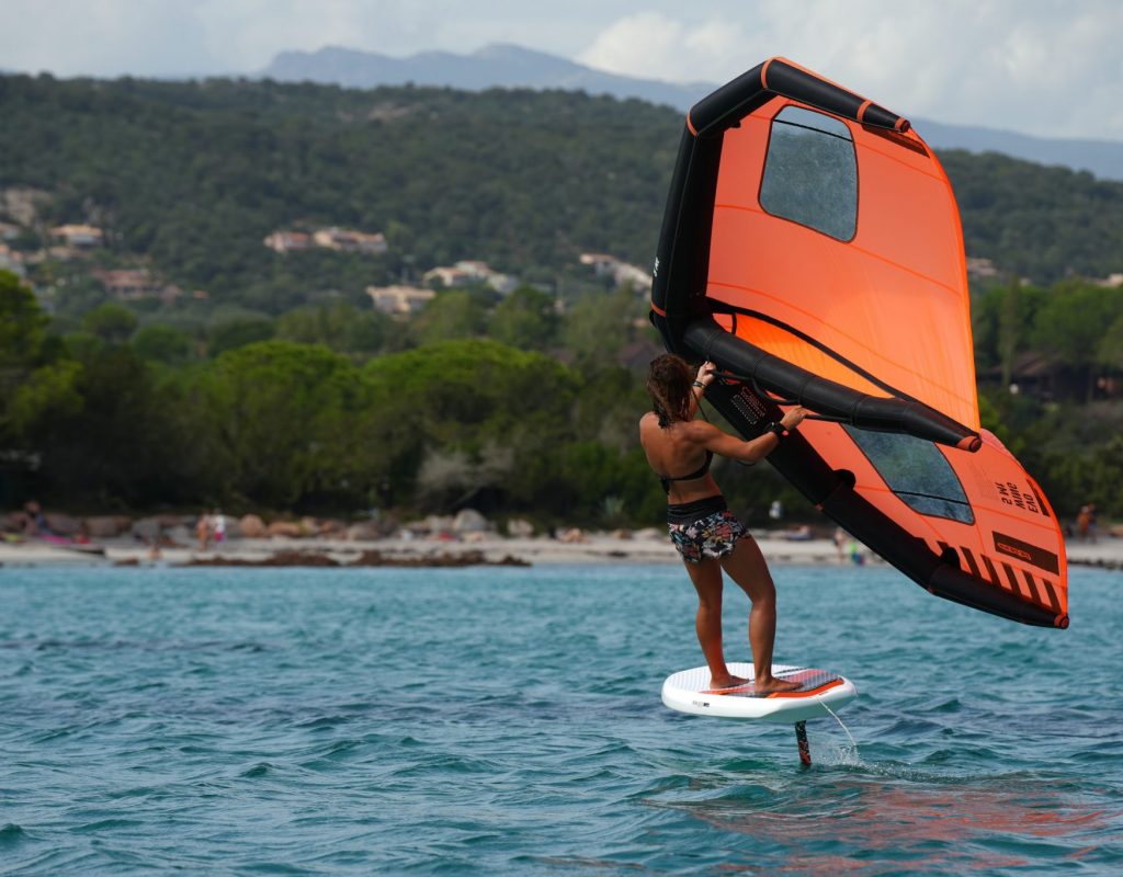 Wingfoil auf Korsika