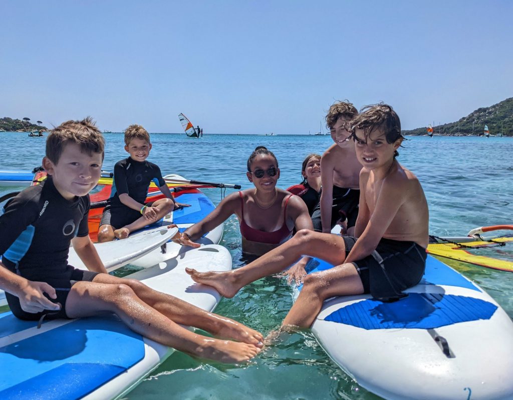 Children's activities Santa Giulia - Windsurfing course