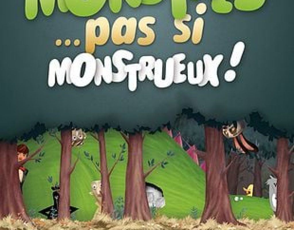 affiche du dessin animé Monstres... Pas si monstrueux !