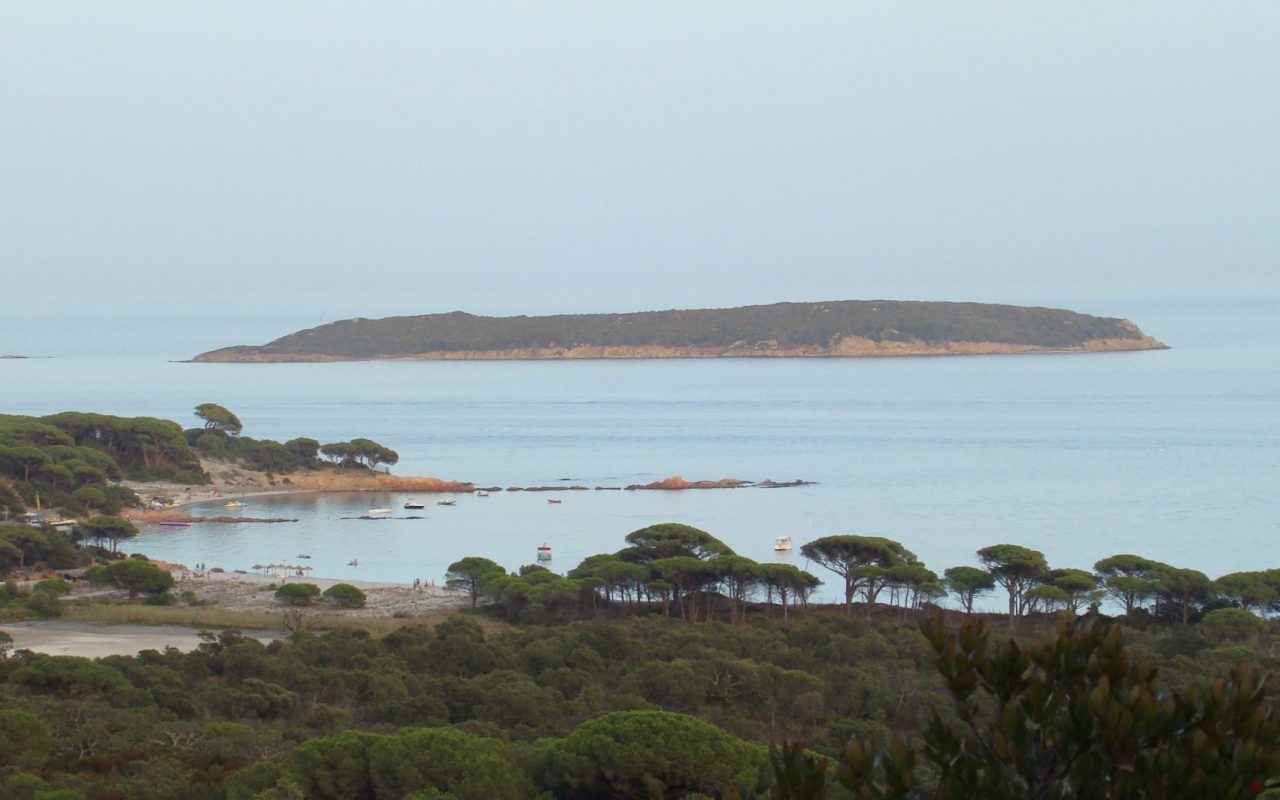 Vue des Villas sur la Plage