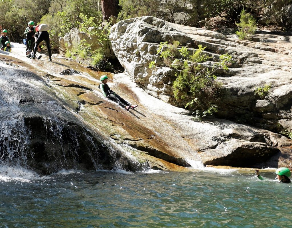 bavella canyon canyoning corse bavella