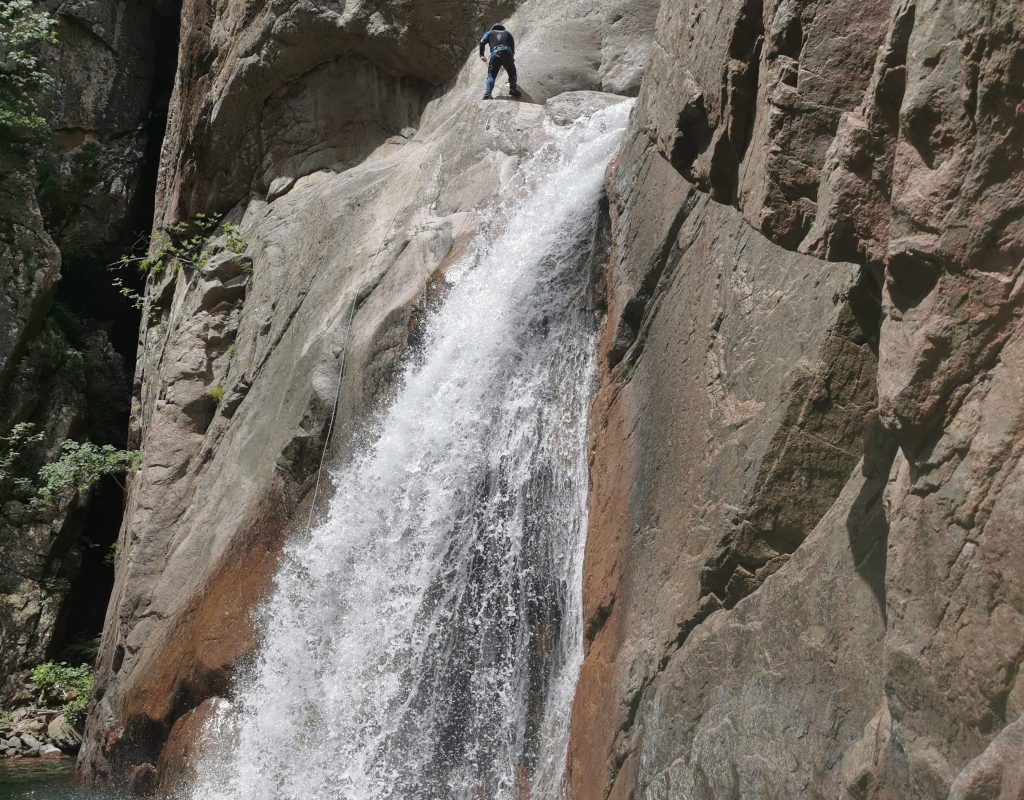 bavella canyon canyoning corse bavella