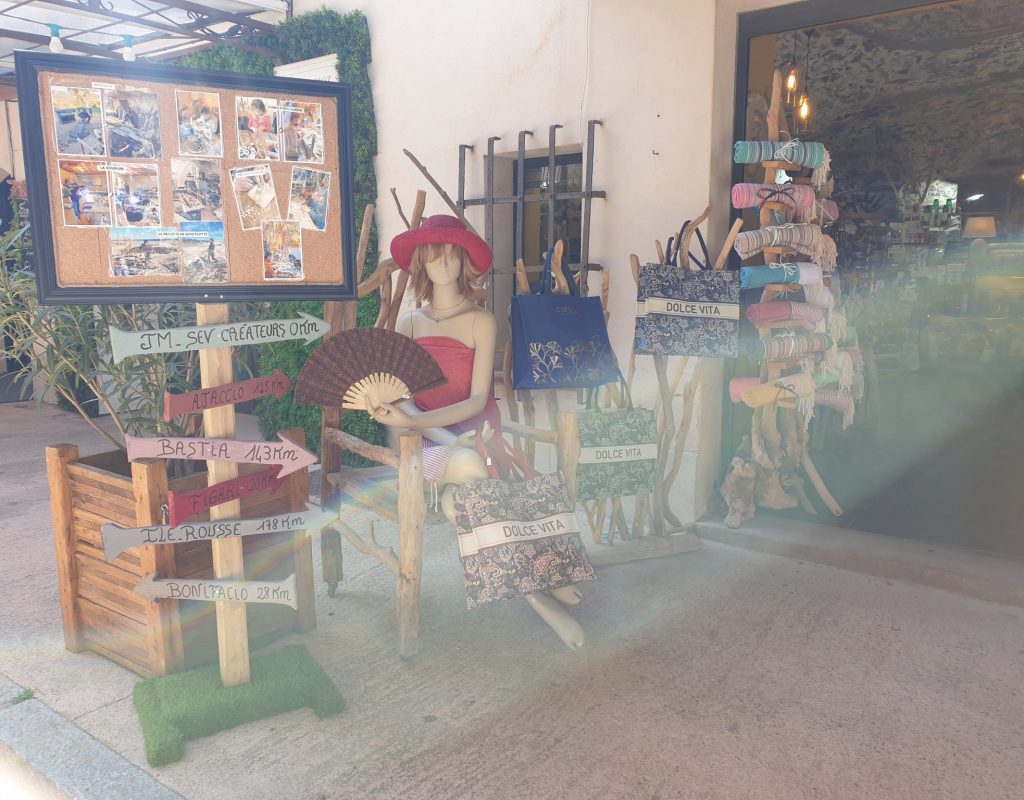 Entrée de la boutique