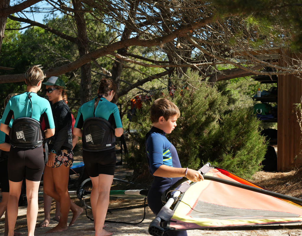 Stage à la semaine Club nautique Santa Giulia