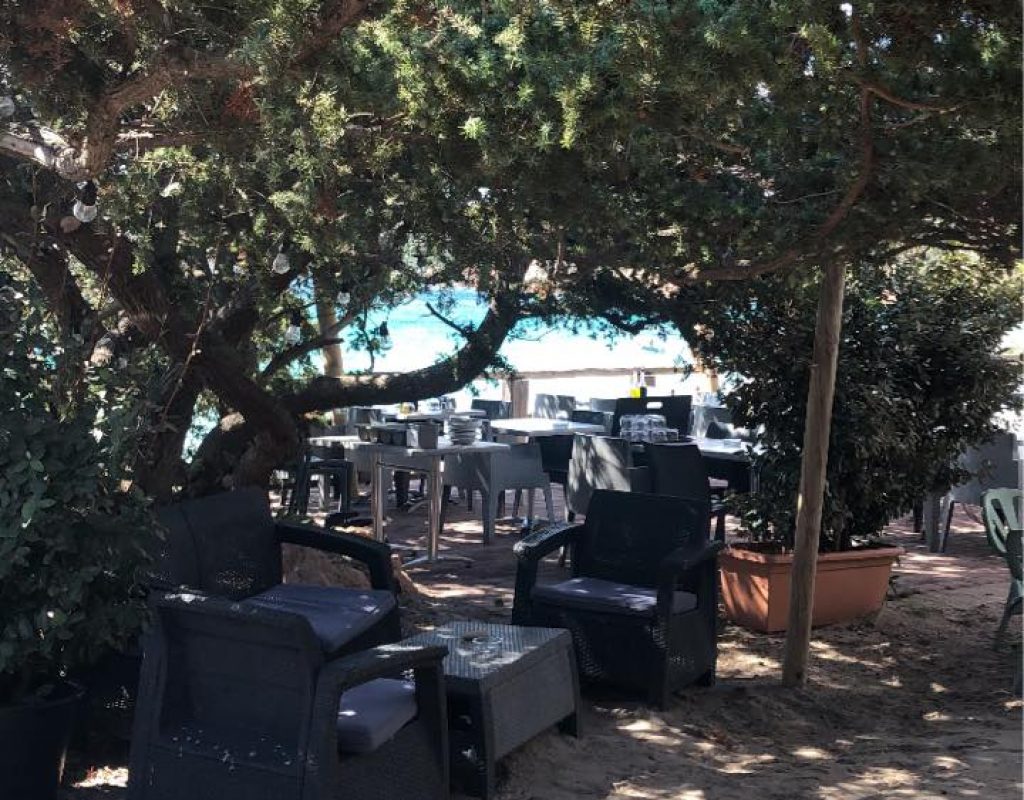 4 restaurant acciaro plage porto vecchio corsica