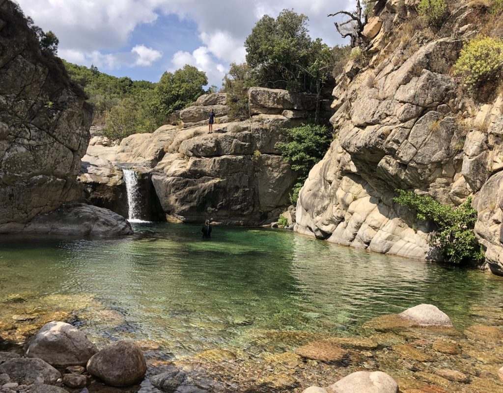 Piscine naturelle du Cavu