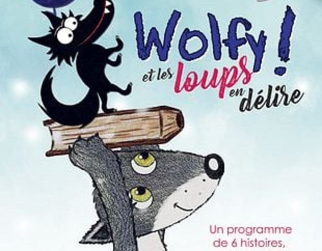 affiche du dessin animé Wolfy ! Et les loups en délire