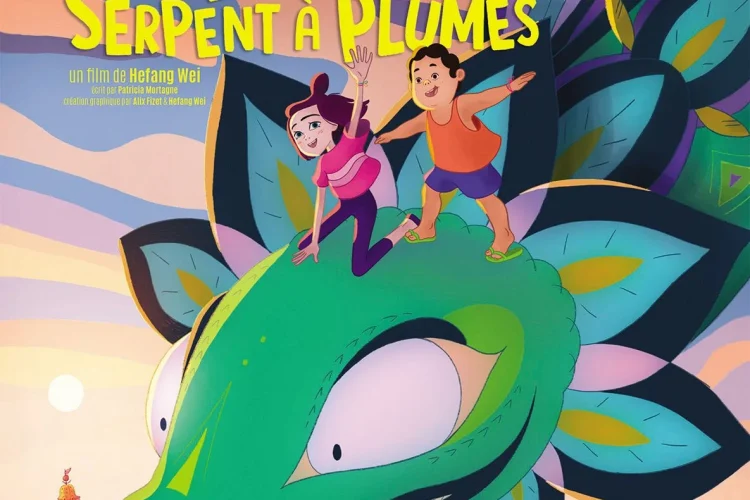 affiche du dessin animé Louise et la Légende du Serpent à Plumes