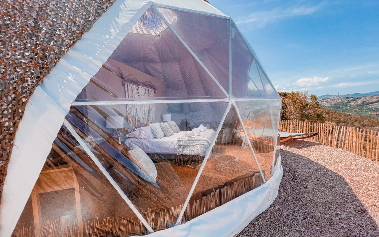 Corsican outdoor zingarabella dome