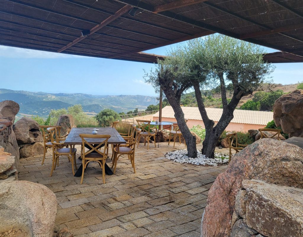 Terrazza con vista panoramica