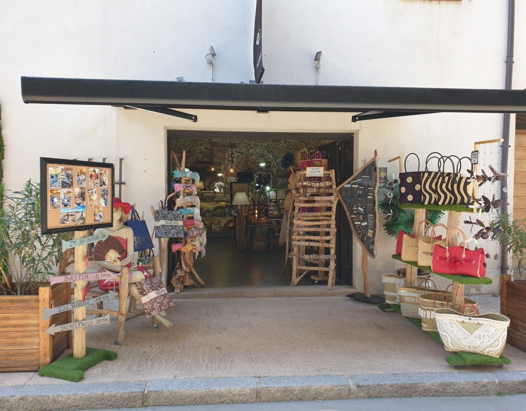 Entrée de la boutique
