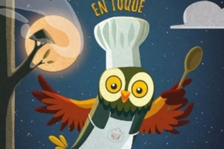 poster for the cartoon La Chouette en toque