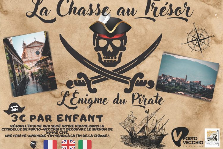 pirate treasure hunt porto vecchio 2022