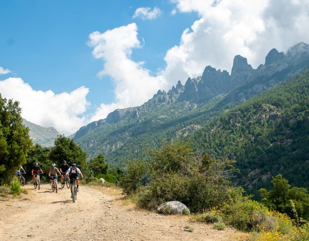 e sperienza randonee bavella vtt electrique