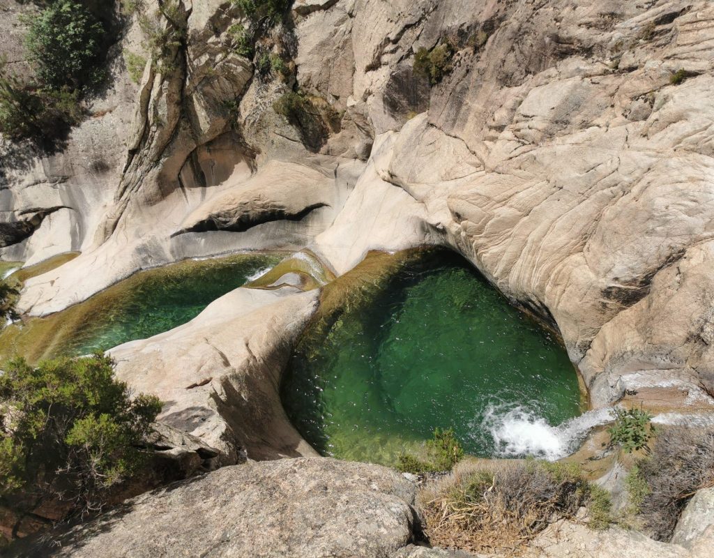 Succession de vasques