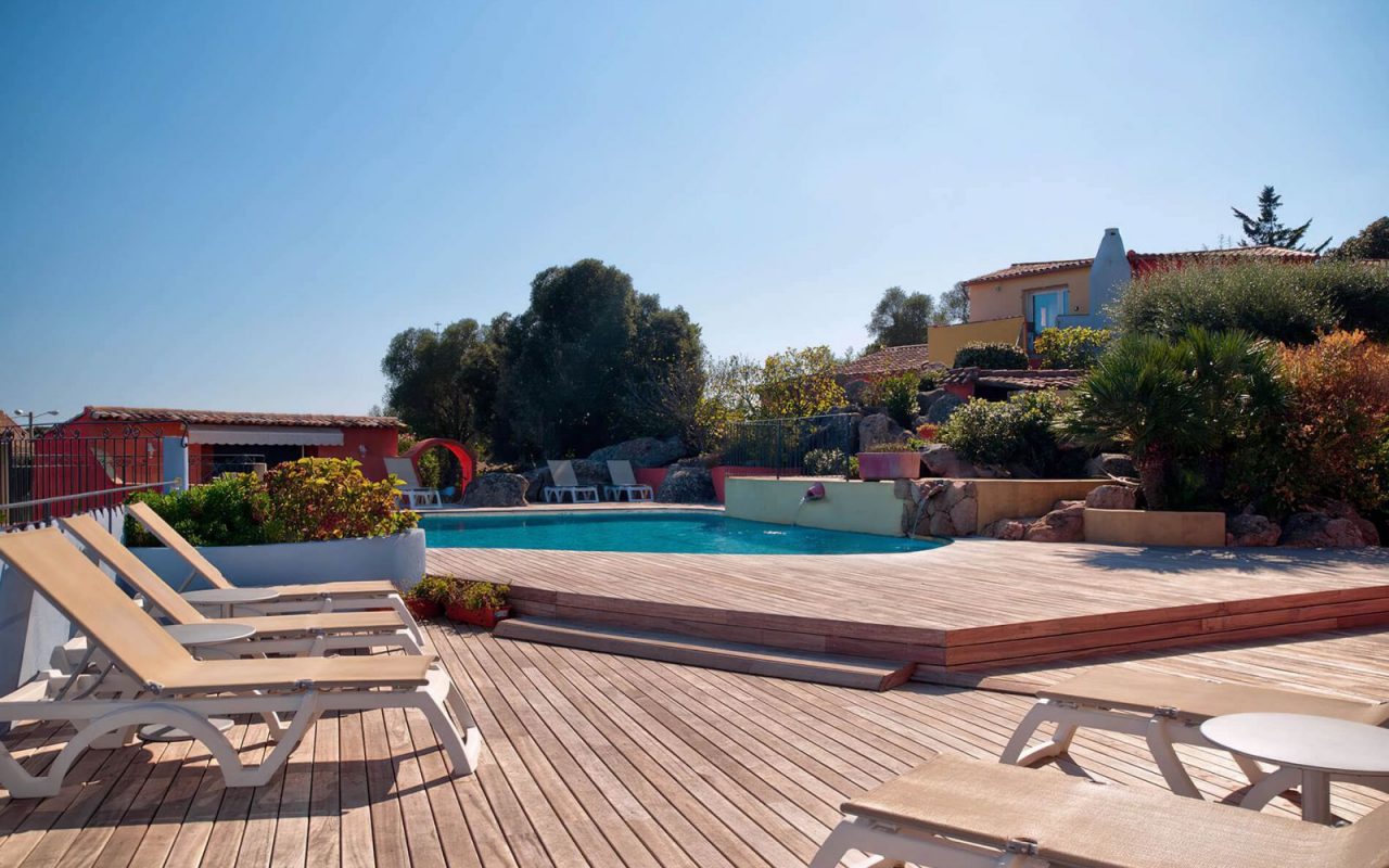 hotel roc e fiori piscine luxe corsica
