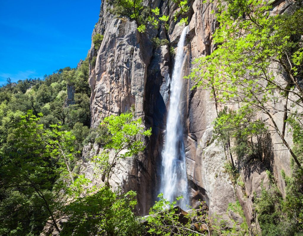 piscia di ghjaddu cascade porto vecchoi