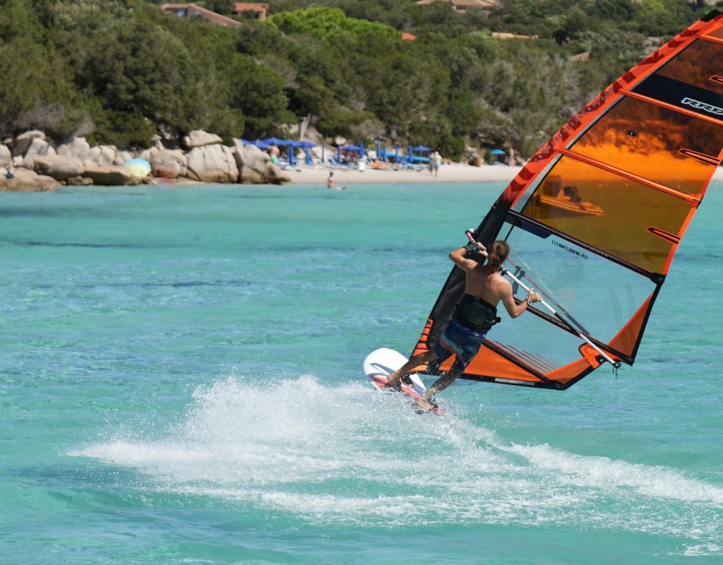 Windsurfing in Corsica