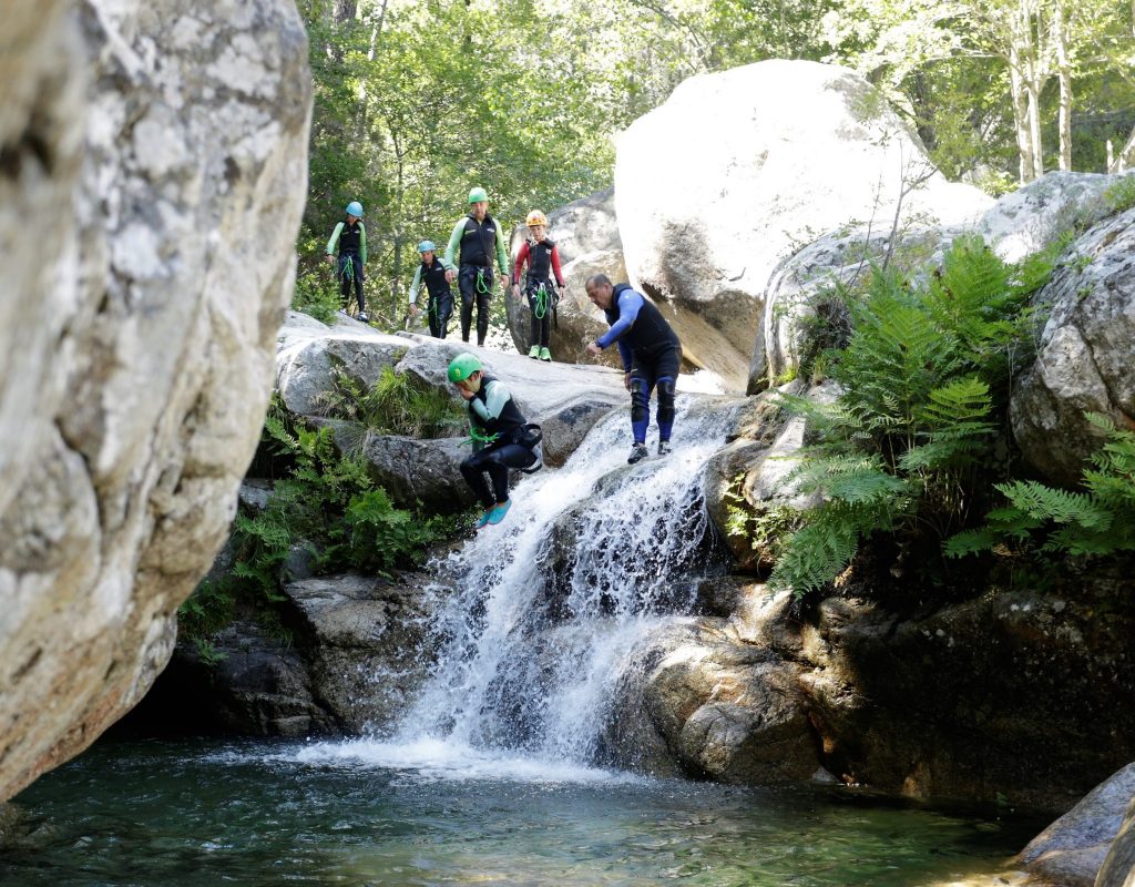 bavella canyon canyoning corse bavella