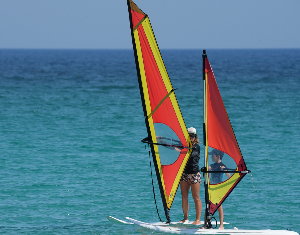 Cours particulier de planche à voile Porto Vecchio