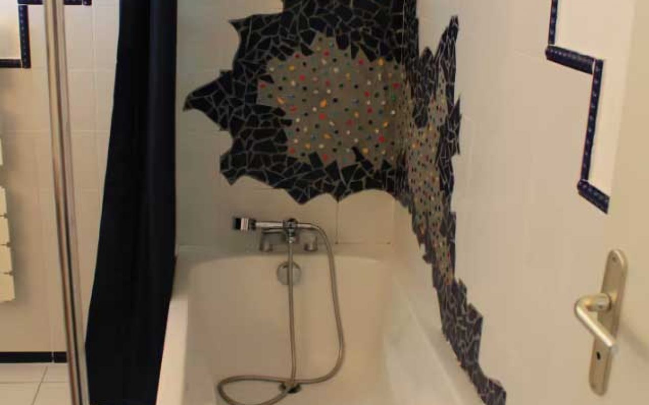 salle de bain de la villa blu di mare Palombaggia