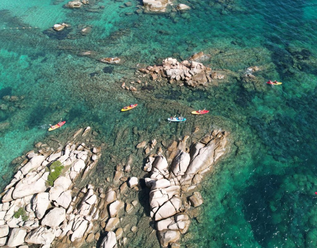 Randonnée en canoé Club nautique Santa Giulia