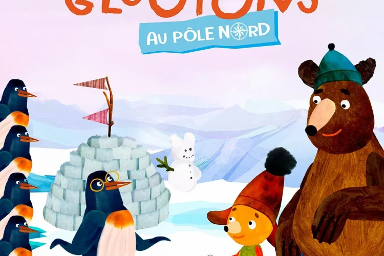 affiche du dessin animé Les Ours Gloutons au Pôle Nord