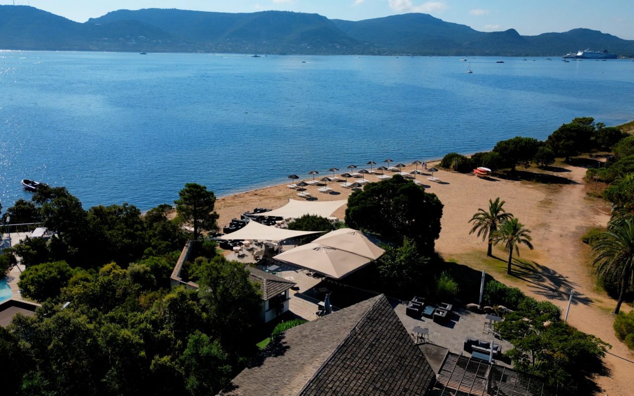 Vue Aérienne Plage Resto