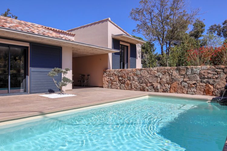 villa étape de l'hôtel 4* Le Grécale à Pianottoli en Corse