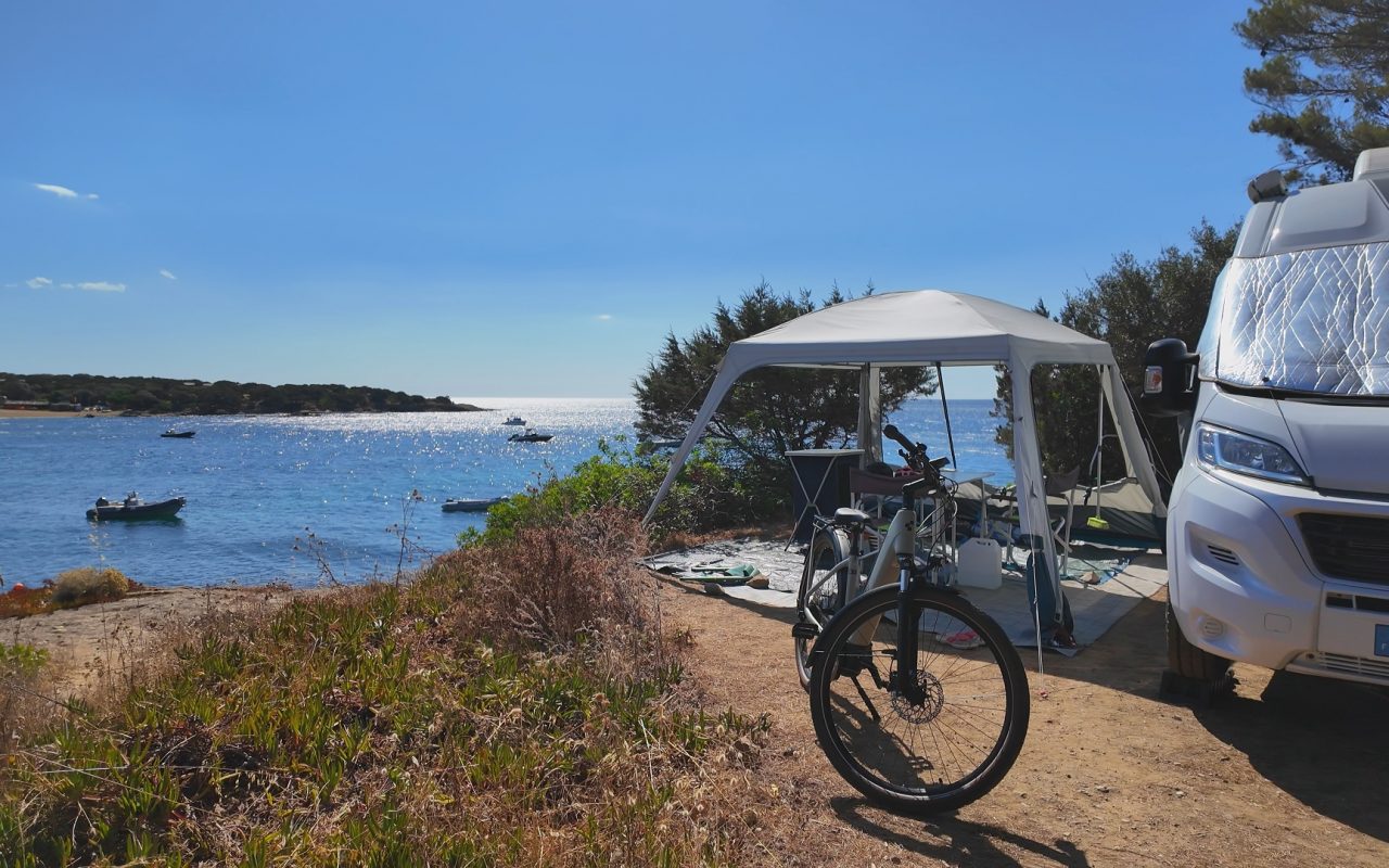 emplacement naturiste du village de la Chiappa