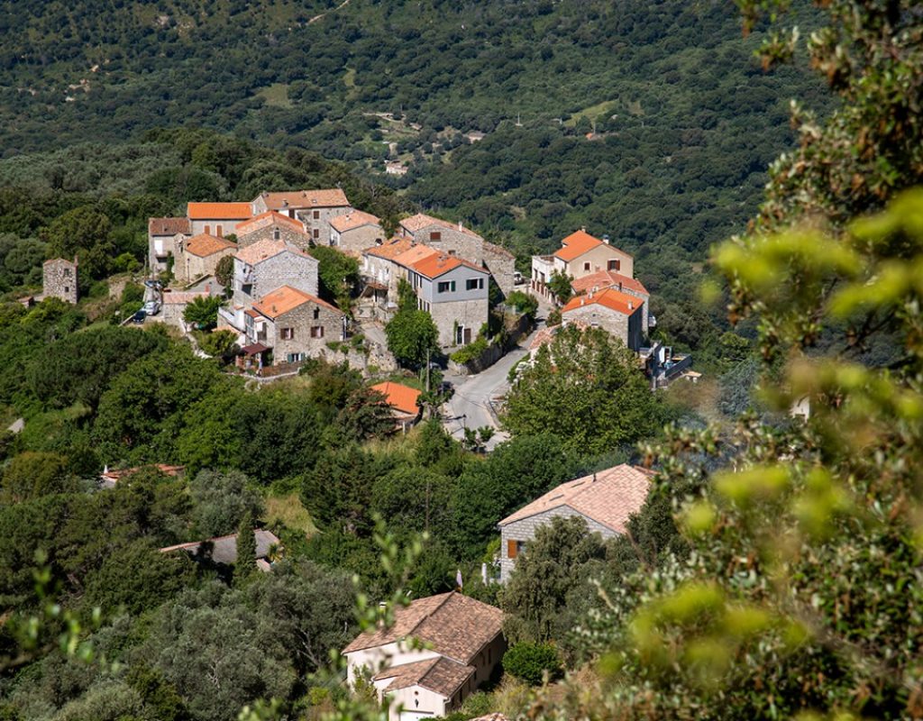 sainte lucie tallano sentier patrimoine village